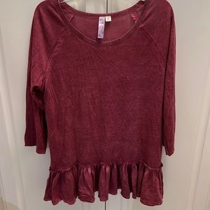 Alya 3/4 length sleeve Top